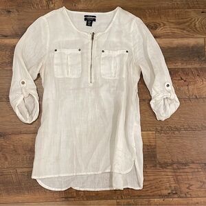 Like New linen blouse